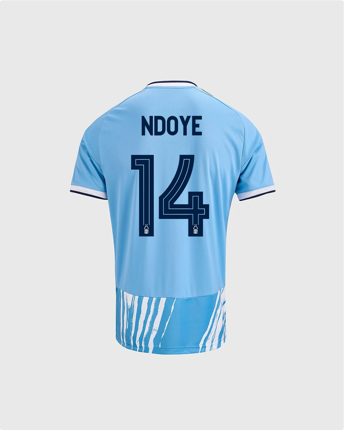 NFFC 26/27 Junior Third Shirt with Ndoye 14 NFFC Printing