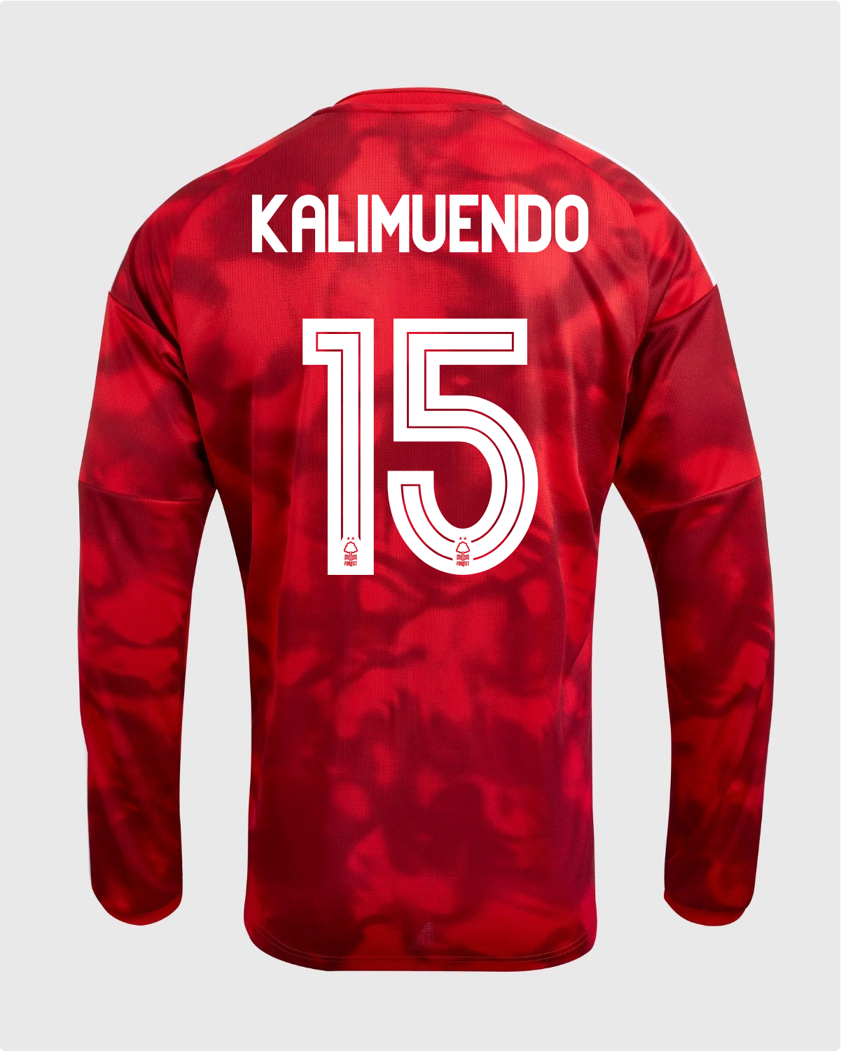NFFC 26/27 Long Sleeve Home Shirt with Kalimuendo 15 NFFC Printing