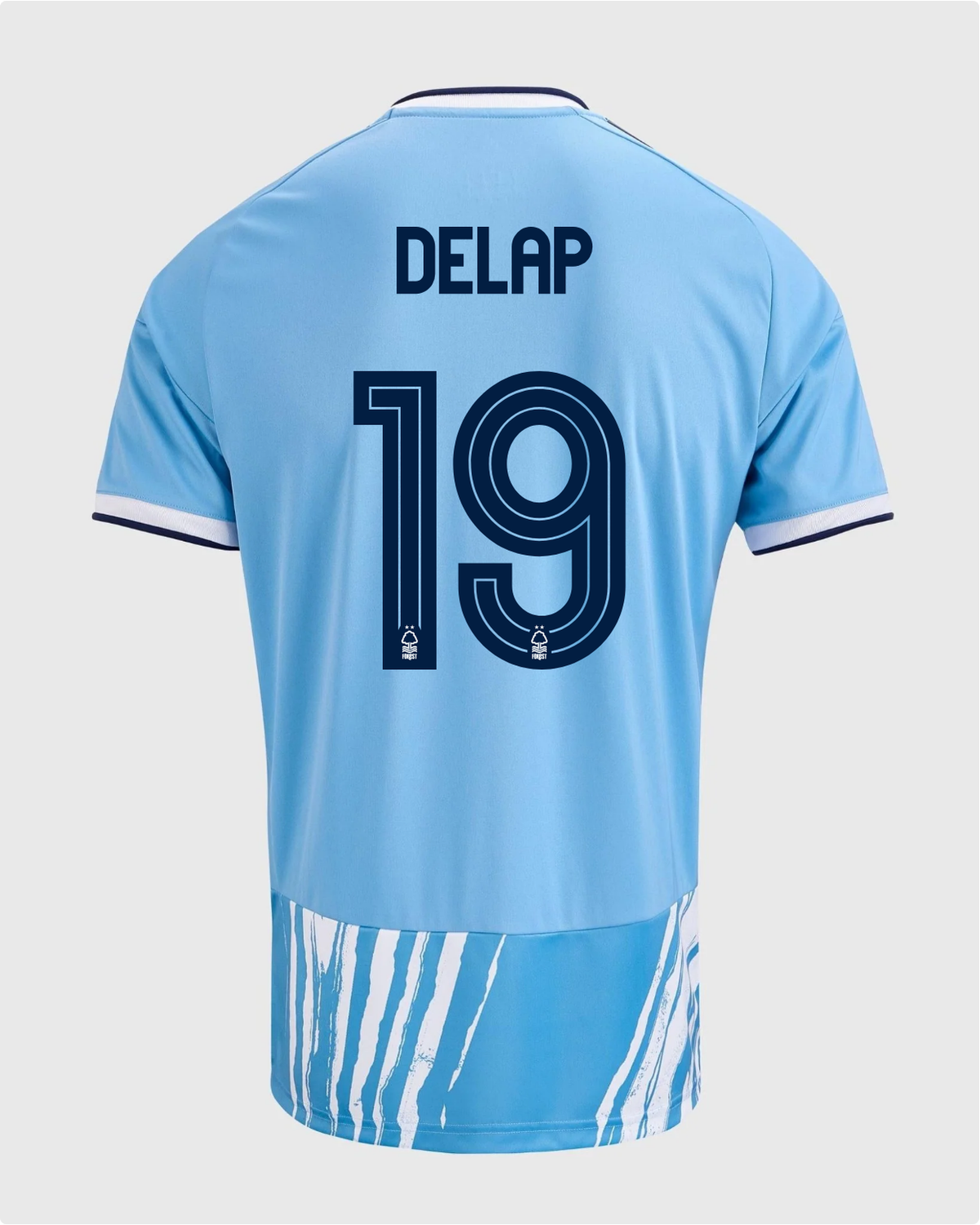 NFFC 26/27 Third Shirt with Delap 19 NFFC Printing