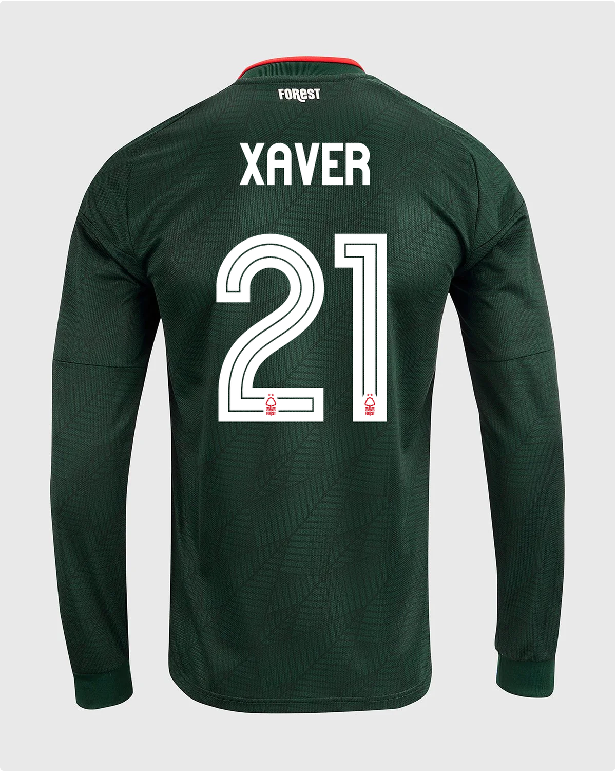 NFFC 26/27 Long Sleeve Away Shirt with Xaver 21 NFFC Printing