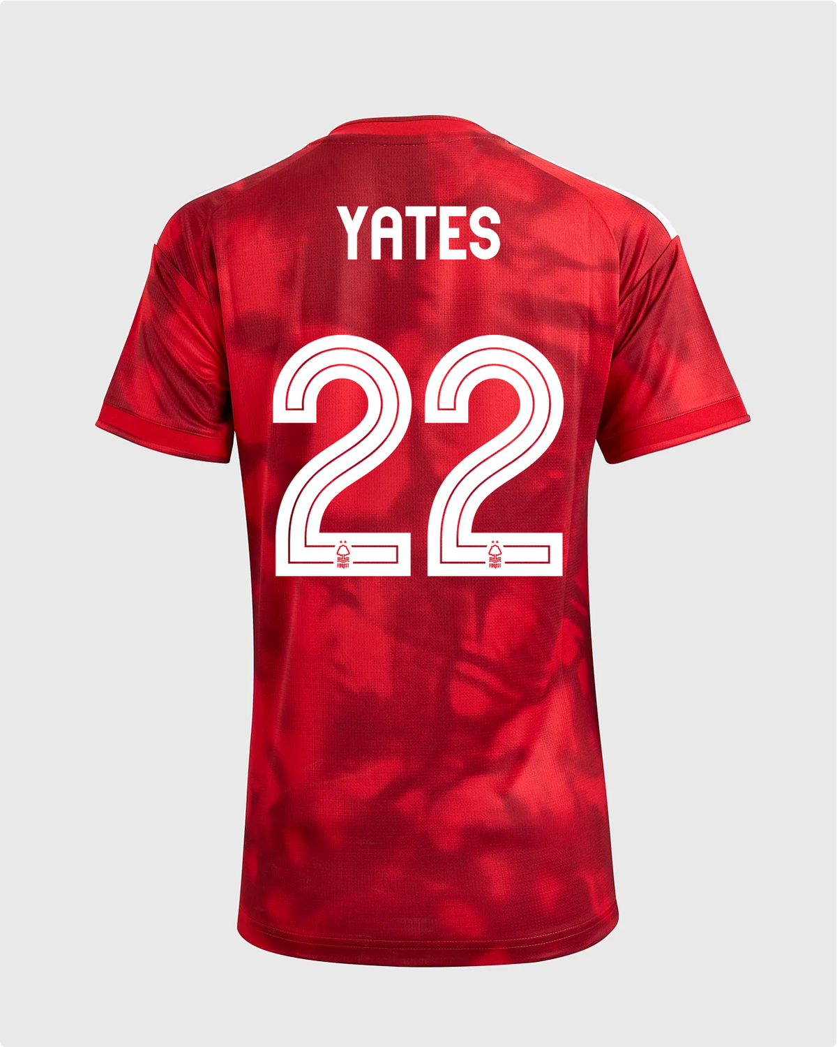 NFFC 26/27 Women's Home Shirt with Yates 22 NFFC Printing
