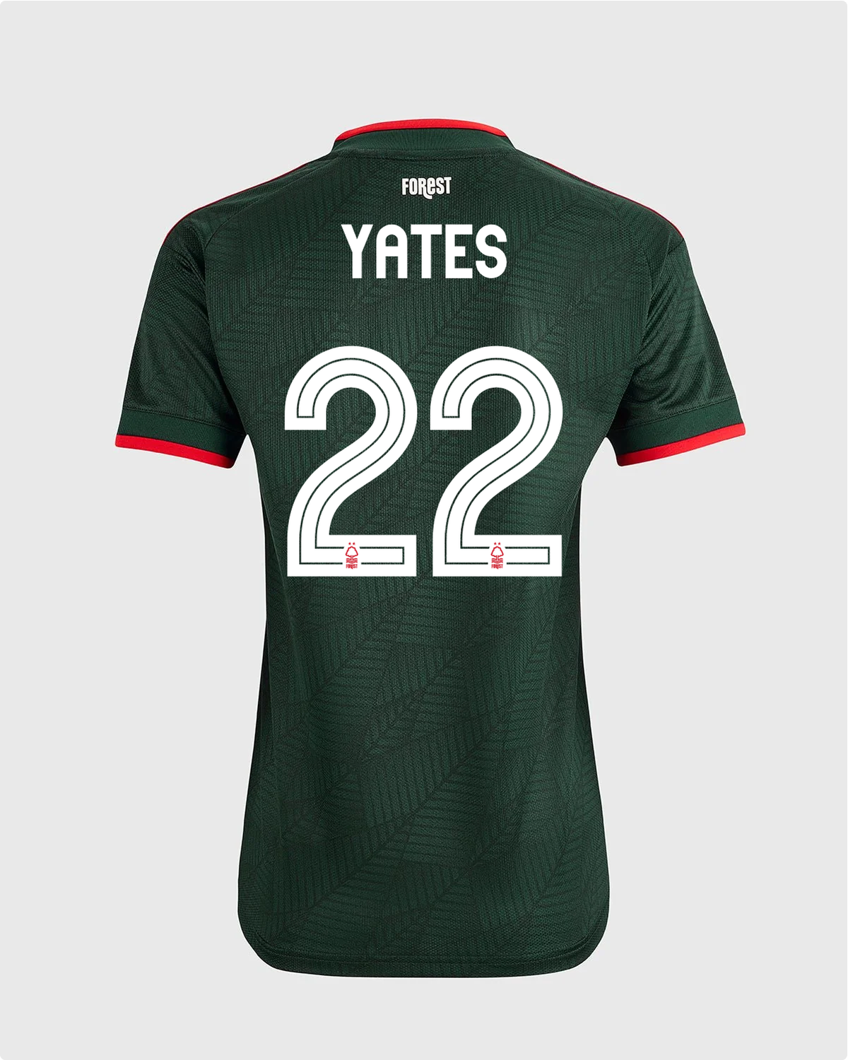 NFFC 26/27 Women's Away Shirt with Yates 22 NFFC Printing