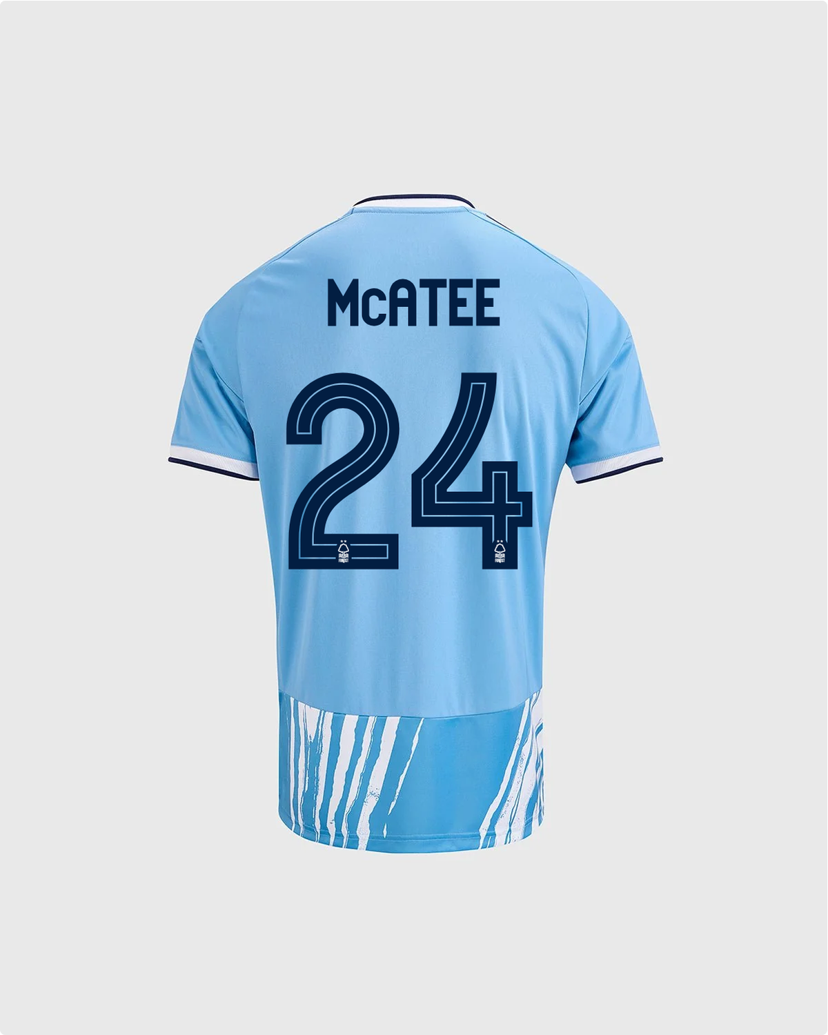 NFFC 26/27 Junior Third Shirt with McAtee 24 NFFC Printing