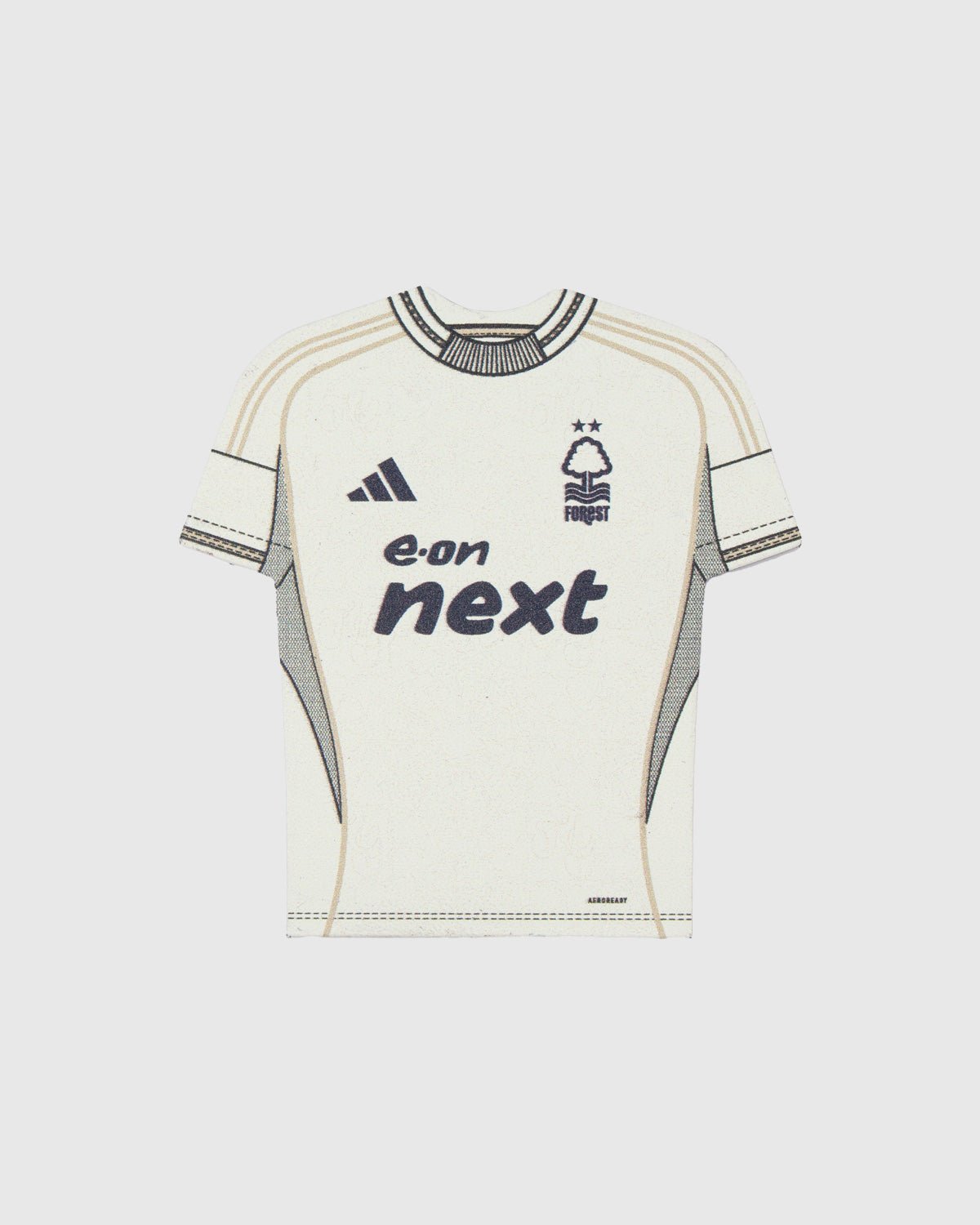 NFFC 25/26 Women's Away Shirt Magnet - Nottingham Forest FC