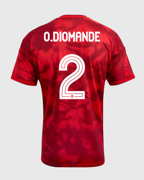 NFFC 26/27 Home Shirt with O.Diomande 2 NFFC Printing