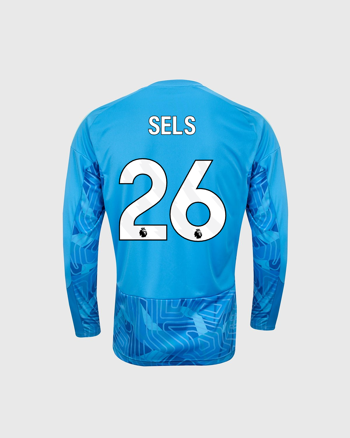 NFFC 26/27 Junior Blue Goalkeeper Shirt with Sels 26 Premier League Printing