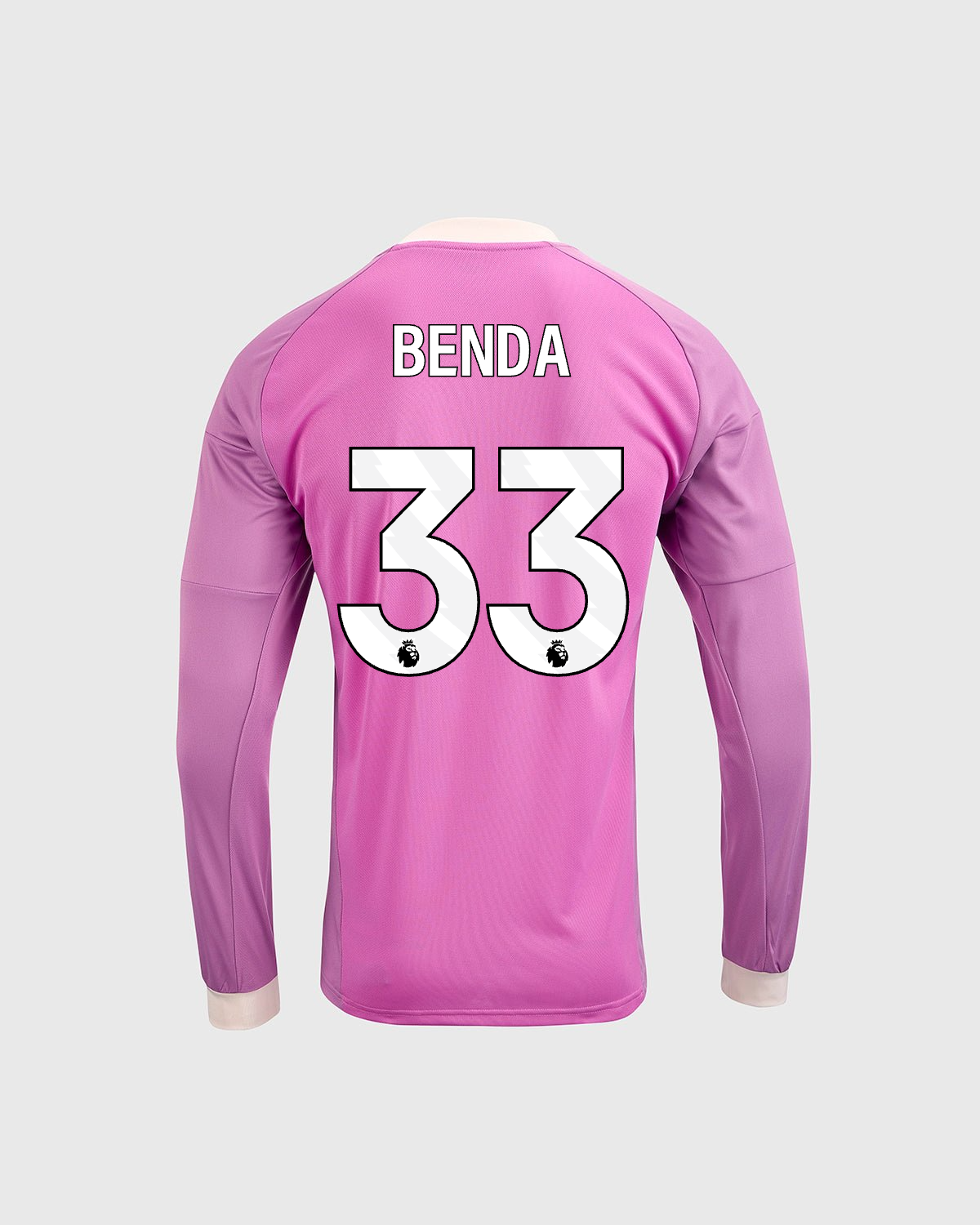NFFC 26/27 Junior Pink Goalkeeper Shirt with Benda 33 Premier League Printing