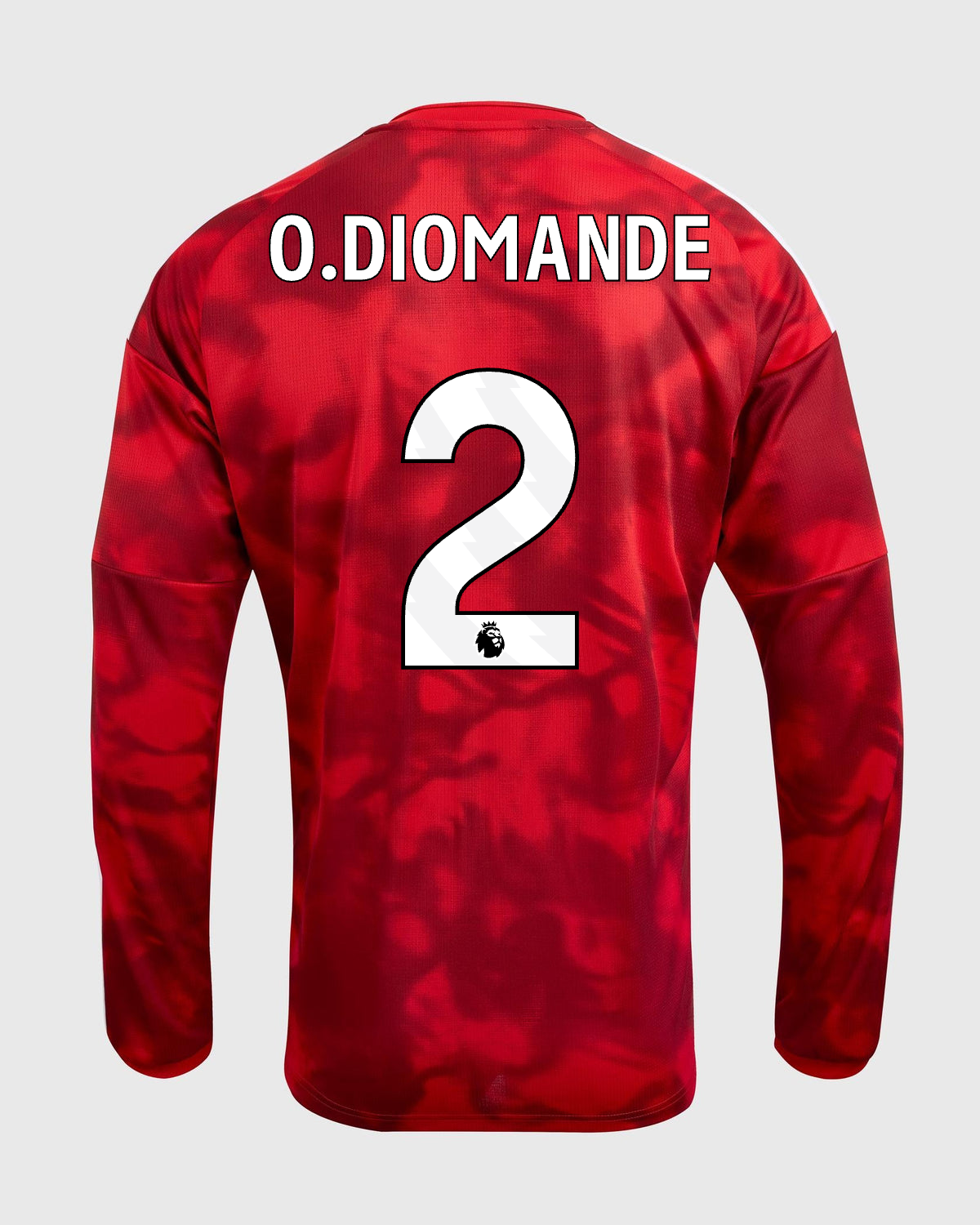 NFFC 26/27 Long Sleeve Home Shirt with O.Diomande 2 Premier League Printing