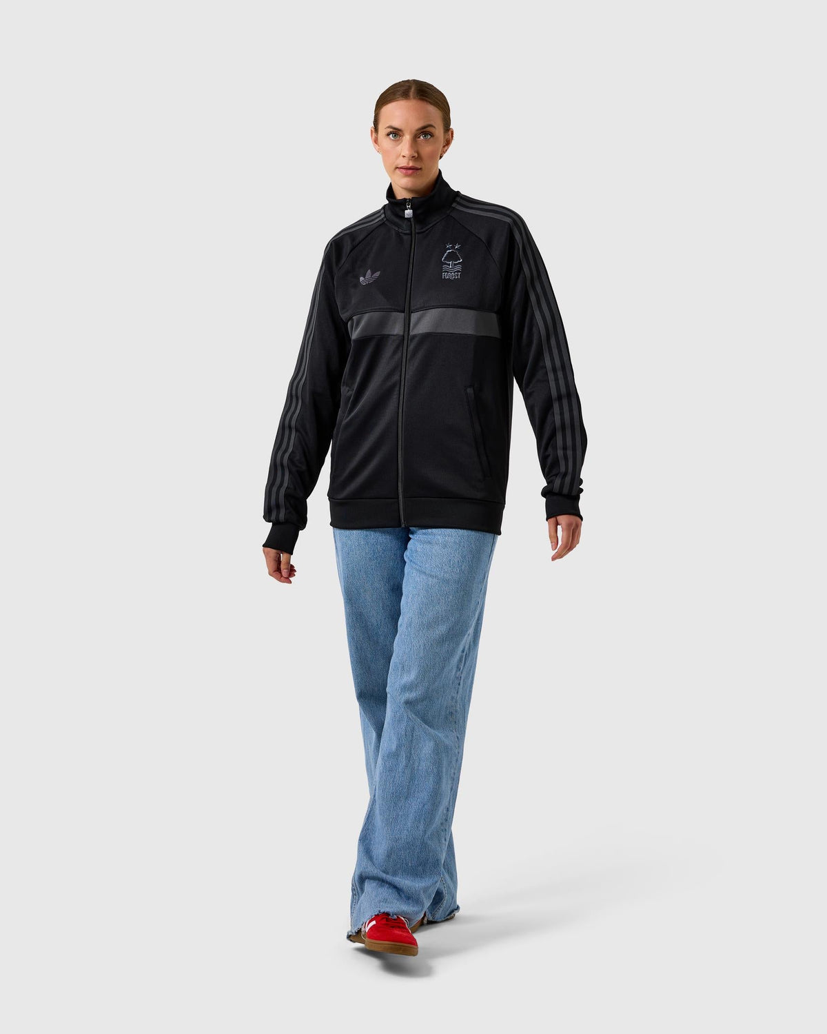 NFFC 26/27 adidas Originals Black Track Top - Nottingham Forest FC