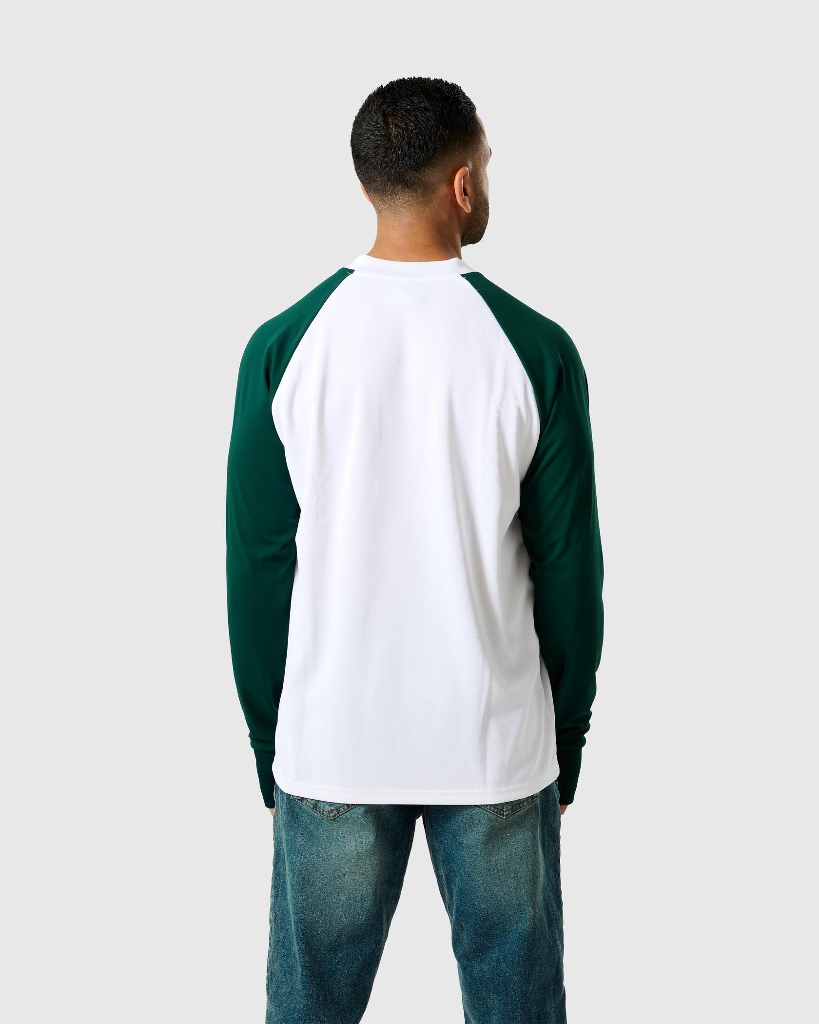 NFFC 26/27 adidas Originals Green & White Long Sleeve Jersey - Nottingham Forest FC