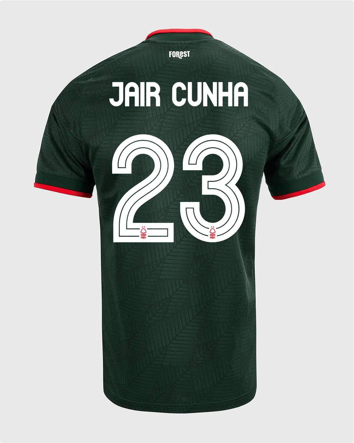 NFFC 26/27 Away Shirt with Jair Cunha 23 NFFC Printing - Nottingham Forest FC