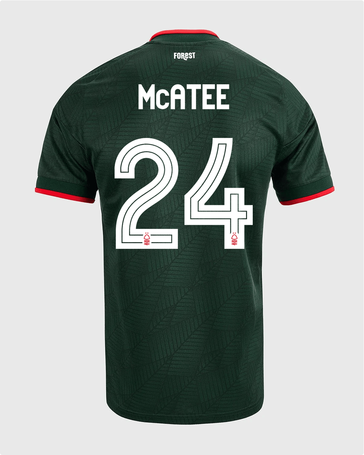 NFFC 26/27 Away Shirt with McAtee 24 NFFC Printing - Nottingham Forest FC
