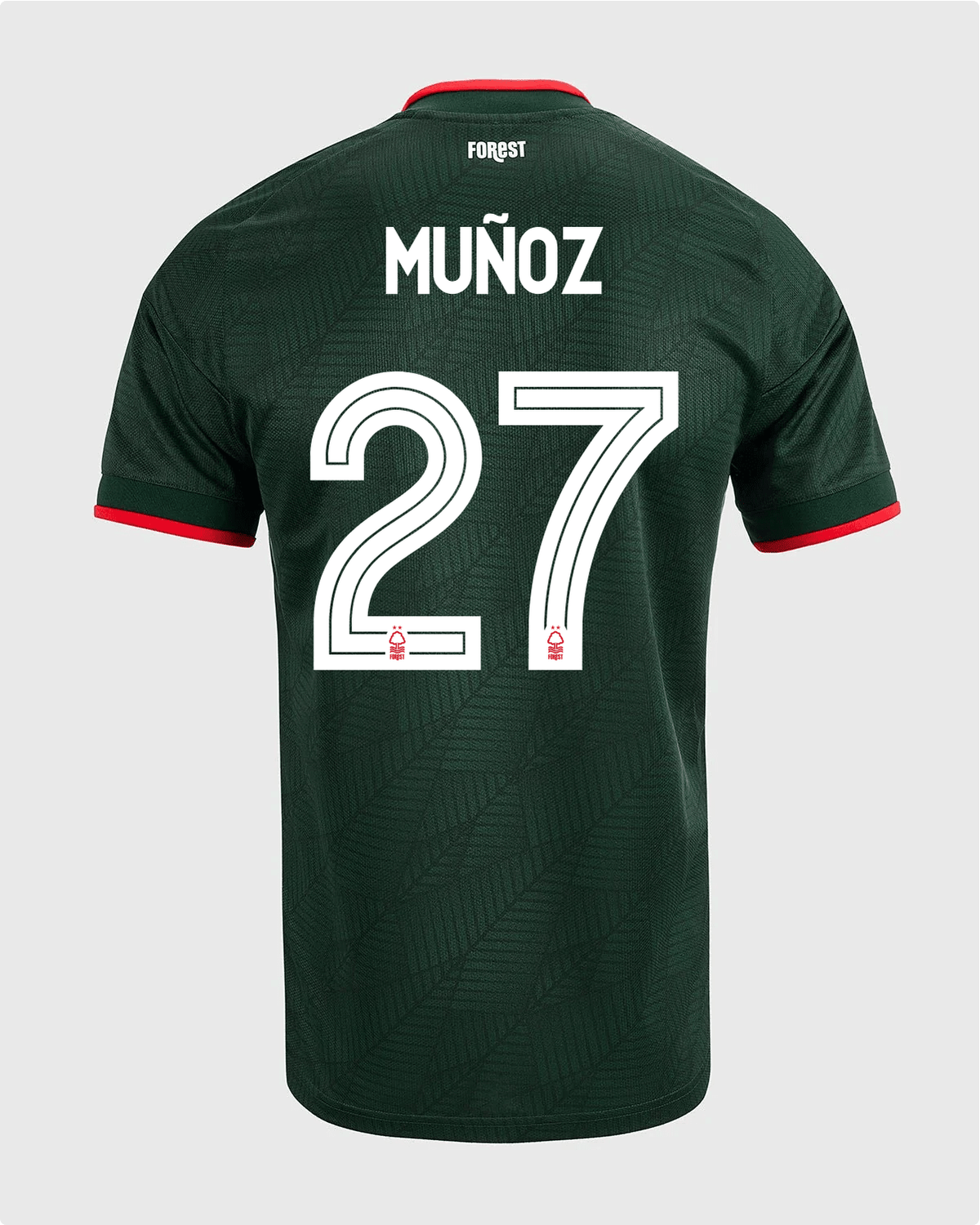 NFFC 26/27 Away Shirt with Muñoz 27 NFFC Printing - Nottingham Forest FC