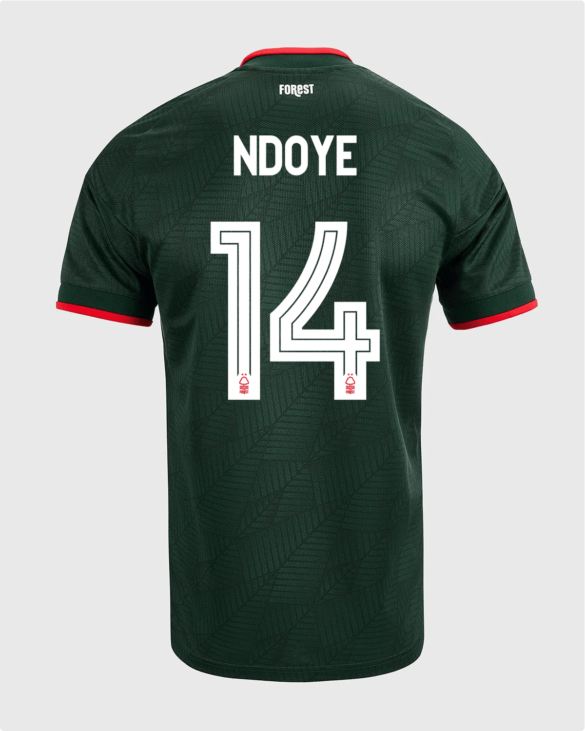 NFFC 26/27 Away Shirt with Ndoye 14 NFFC Printing - Nottingham Forest FC