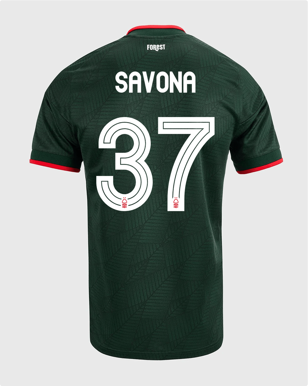 NFFC 26/27 Away Shirt with Savona 37 NFFC Printing - Nottingham Forest FC