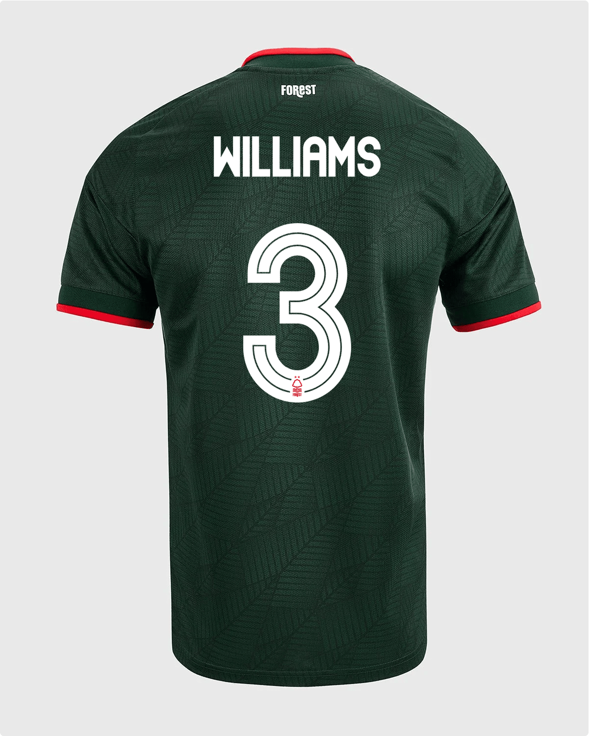 NFFC 26/27 Away Shirt with Williams 3 NFFC Printing - Nottingham Forest FC