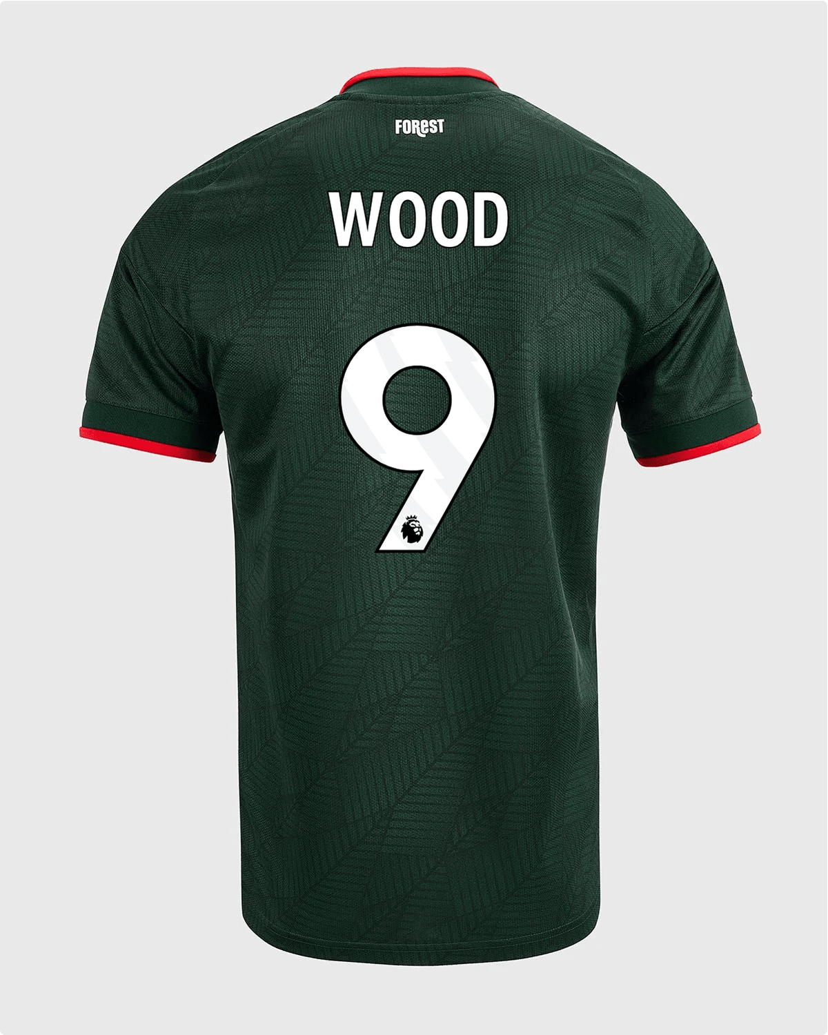 NFFC 26/27 Away Shirt with Wood 9 Premier League Printing - Nottingham Forest FC