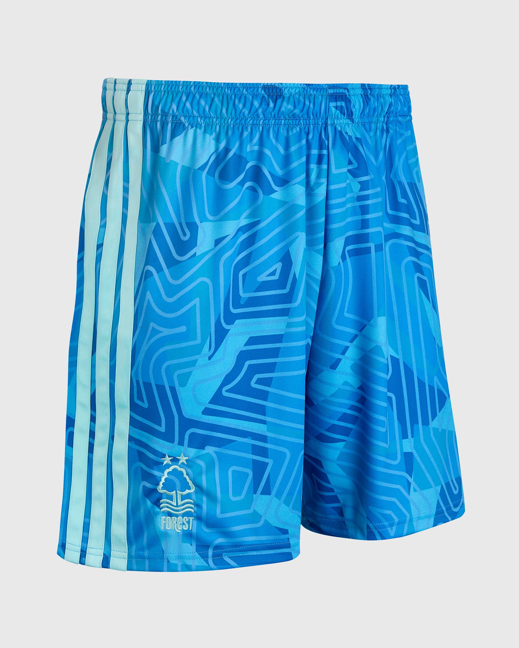 NFFC 26/27 Blue Goalkeeper Shorts - Nottingham Forest FC