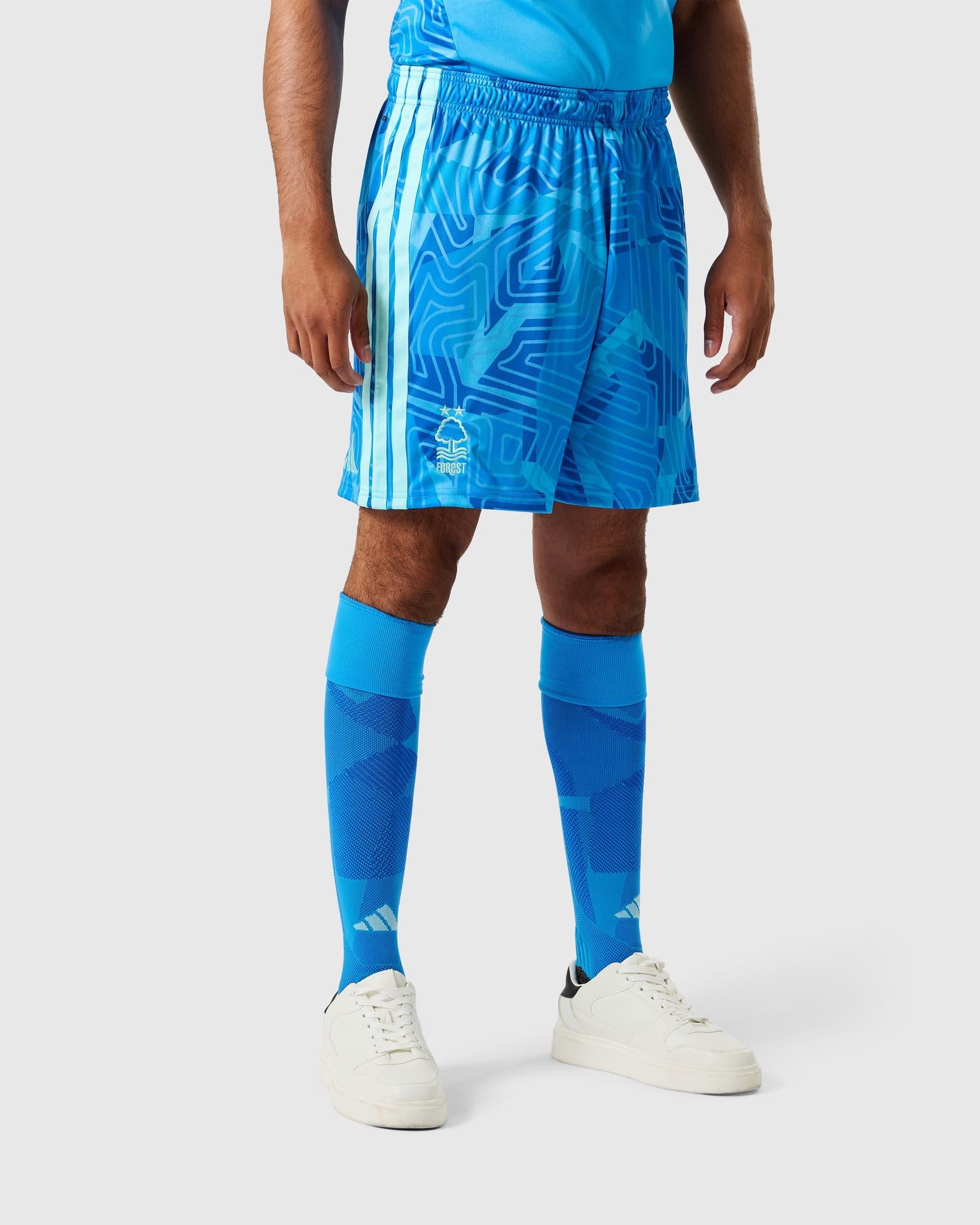NFFC 26/27 Blue Goalkeeper Shorts - Nottingham Forest FC