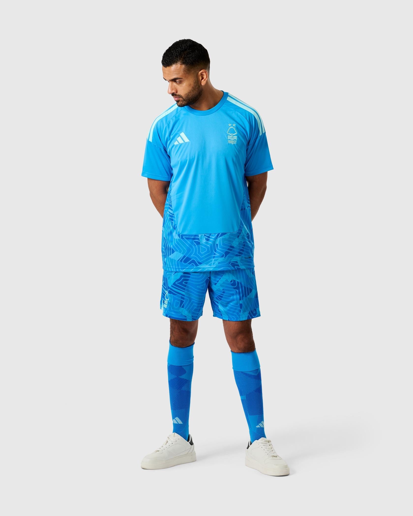 NFFC 26/27 Blue Goalkeeper Socks - Nottingham Forest FC