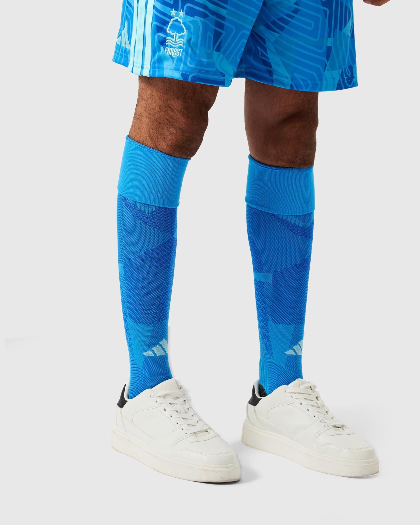 NFFC 26/27 Blue Goalkeeper Socks - Nottingham Forest FC