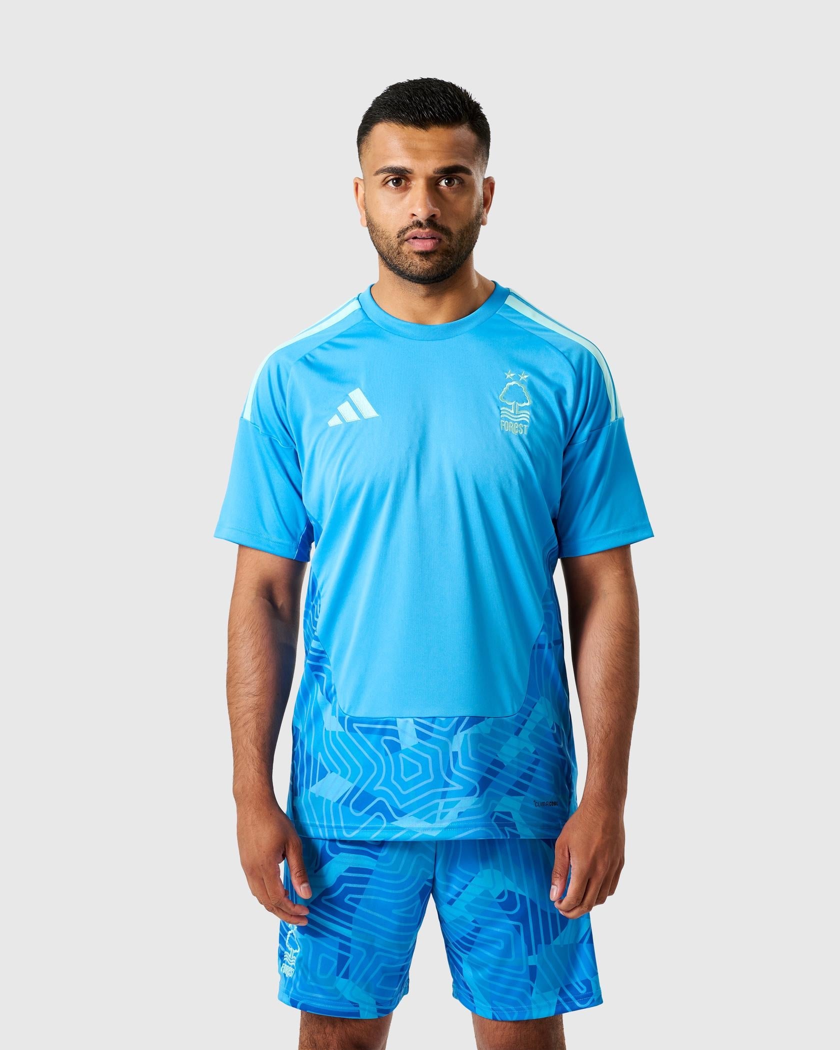 NFFC 26/27 Blue Short Sleeve Goalkeeper Shirt - Nottingham Forest FC