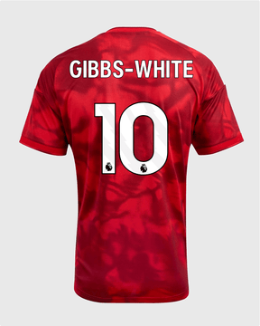 NFFC 26/27 Home Shirt with Gibbs-White 10 Premier League Printing - Nottingham Forest FC