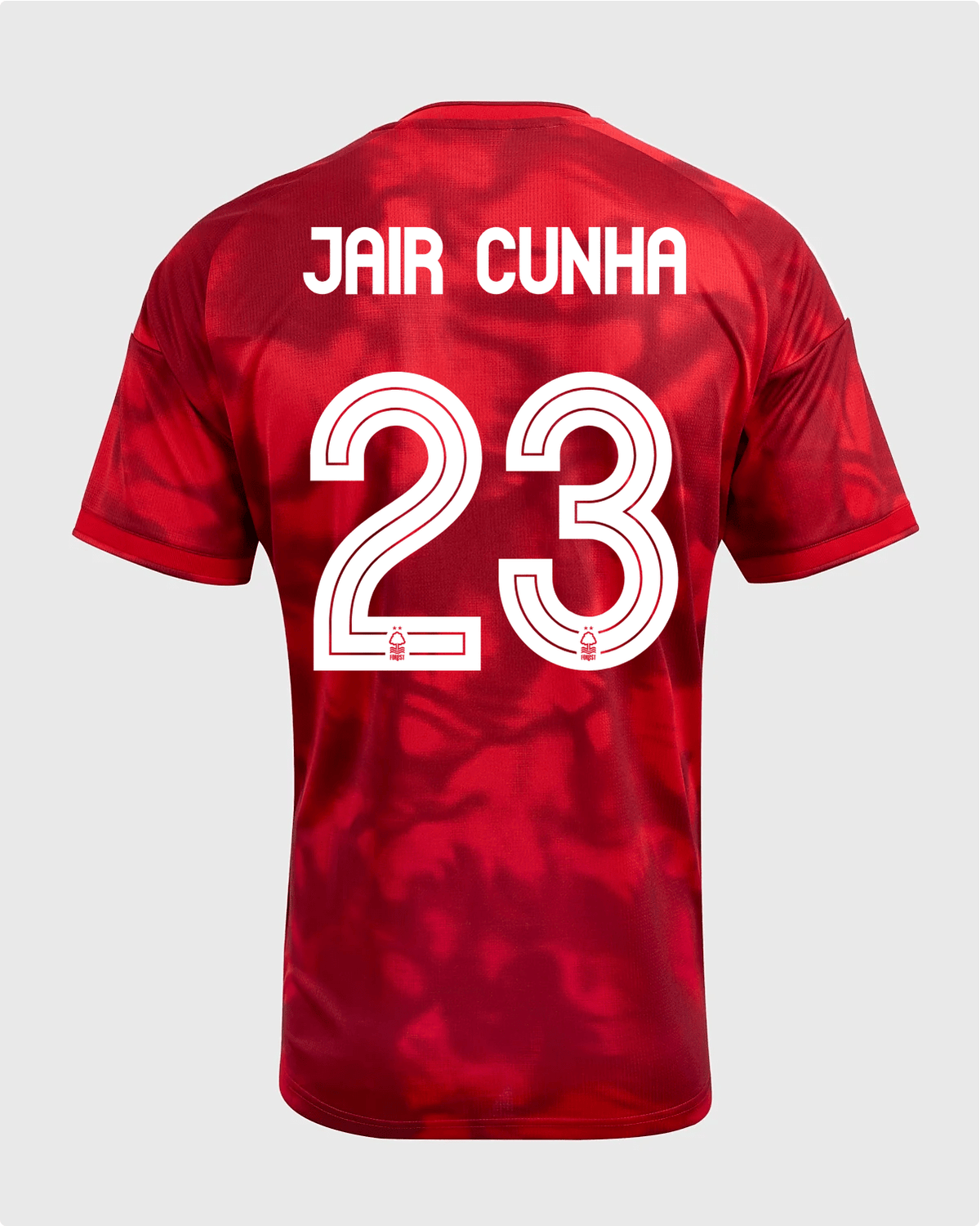 NFFC 26/27 Home Shirt with Jair Cunha 23 NFFC Printing - Nottingham Forest FC