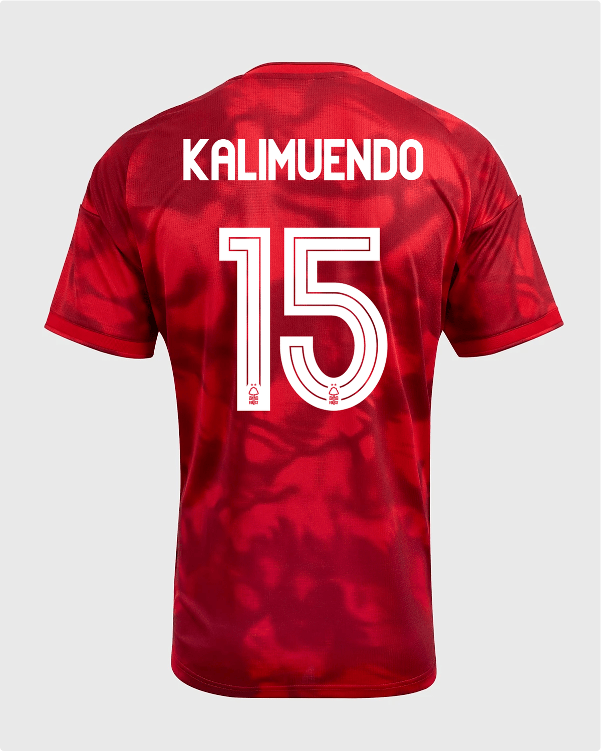 NFFC 26/27 Home Shirt with Kalimuendo 15 NFFC Printing - Nottingham Forest FC