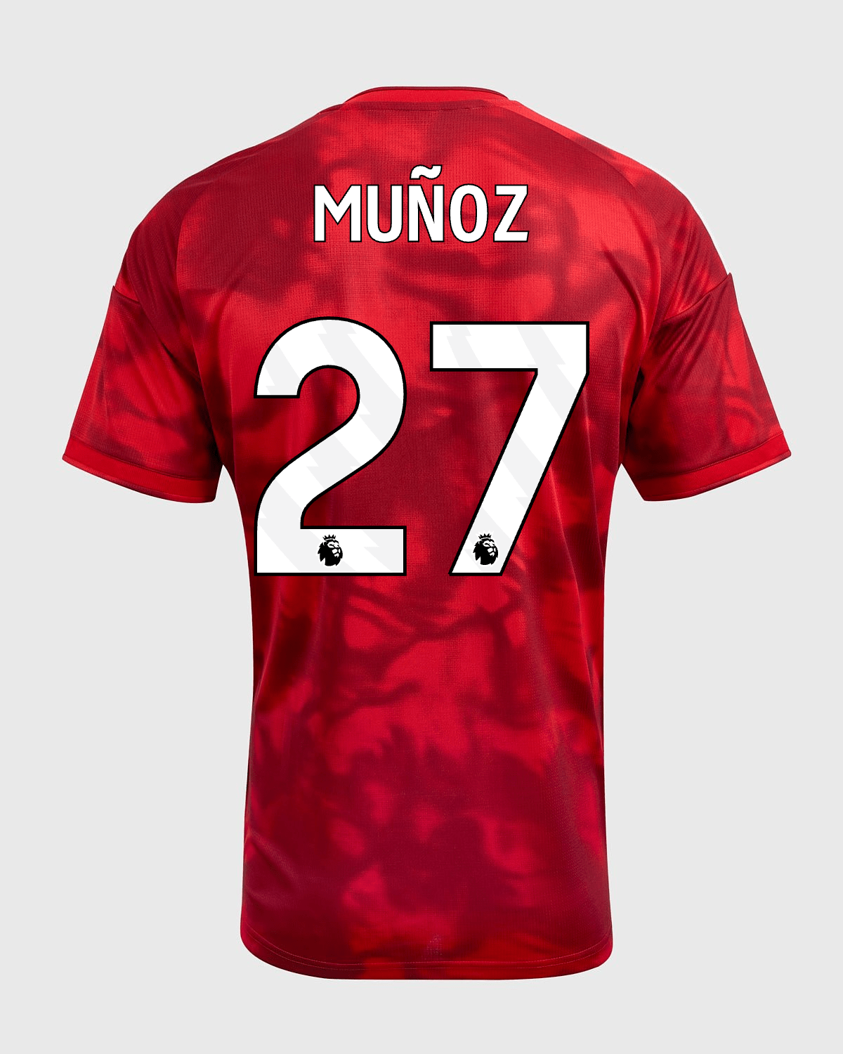 NFFC 26/27 Home Shirt with Muñoz 27 Premier League Printing - Nottingham Forest FC