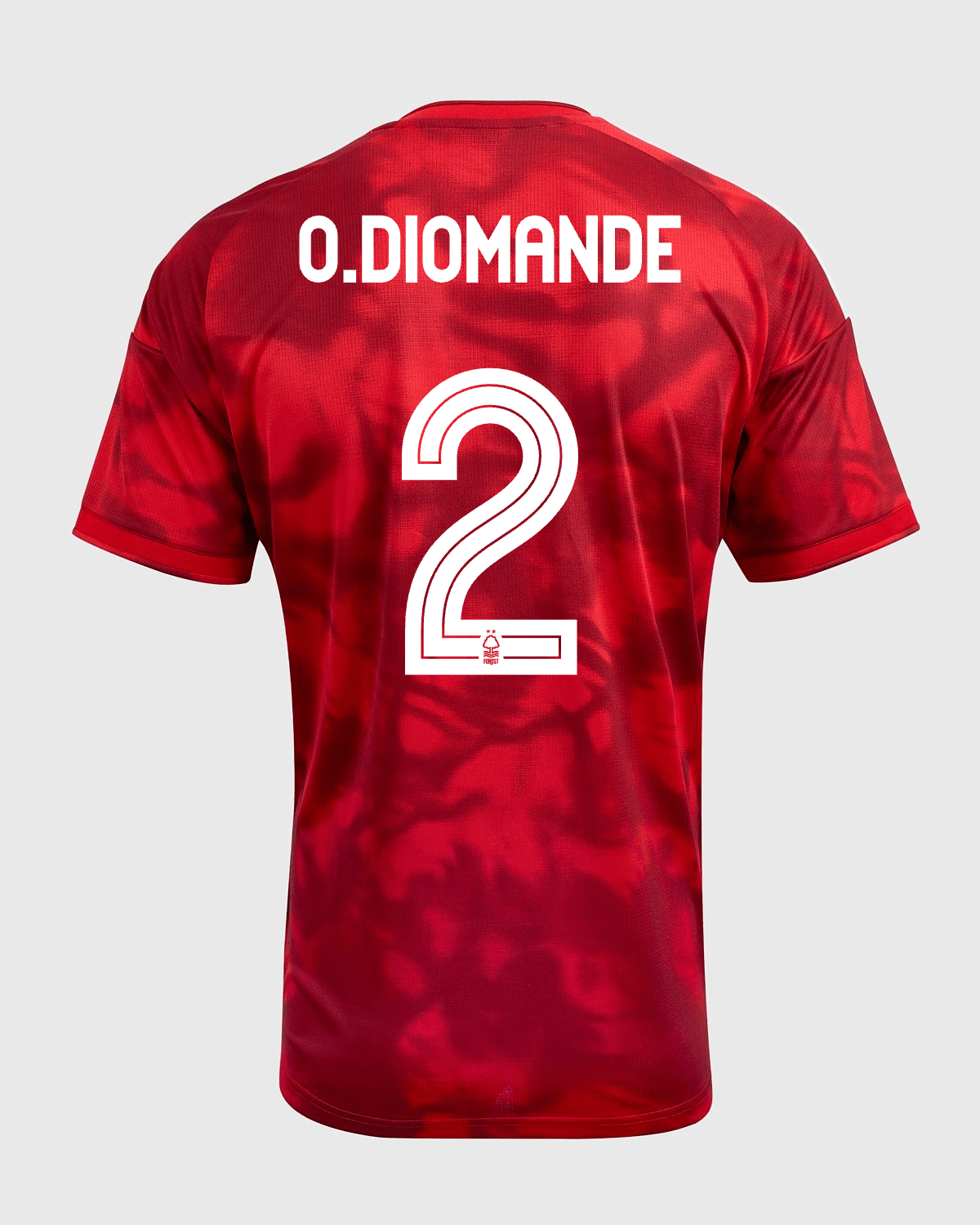 NFFC 26/27 Home Shirt with O.Diomande 2 NFFC Printing - Nottingham Forest FC