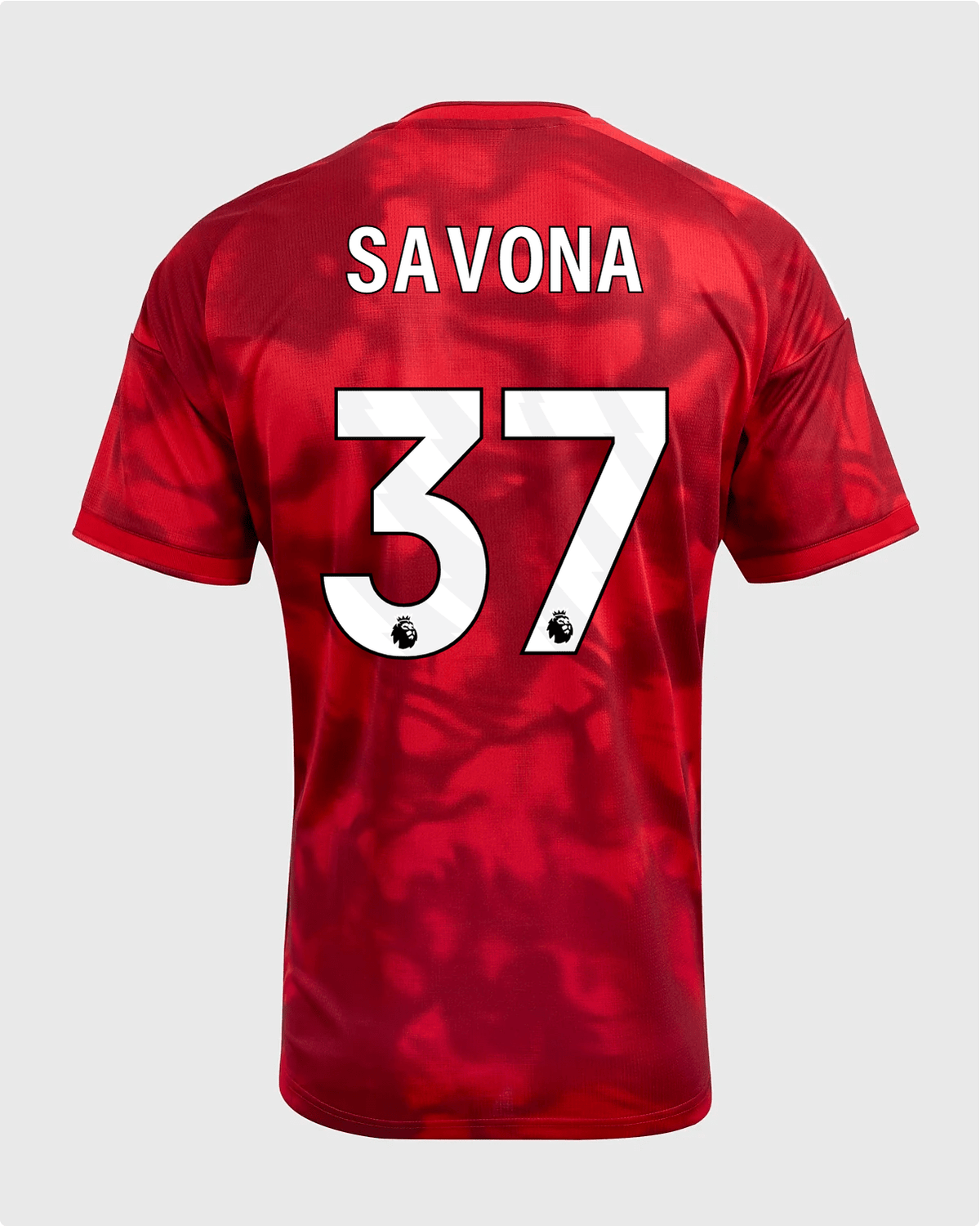 NFFC 26/27 Home Shirt with Savona 37 Premier League Printing - Nottingham Forest FC