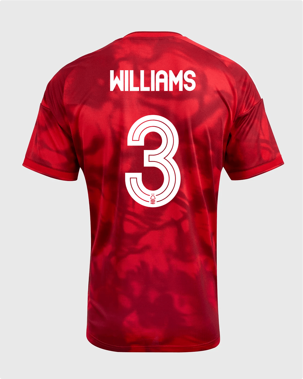 NFFC 26/27 Home Shirt with Williams 3 NFFC Printing - Nottingham Forest FC