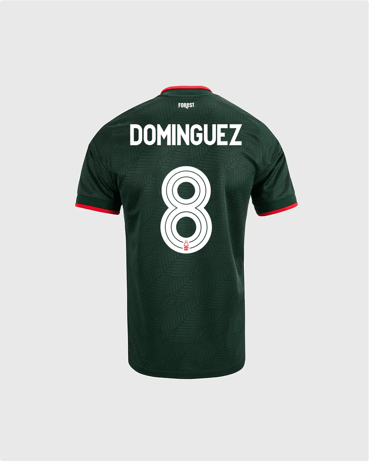 NFFC 26/27 Junior Away Shirt with Dominguez 8 NFFC Printing - Nottingham Forest FC