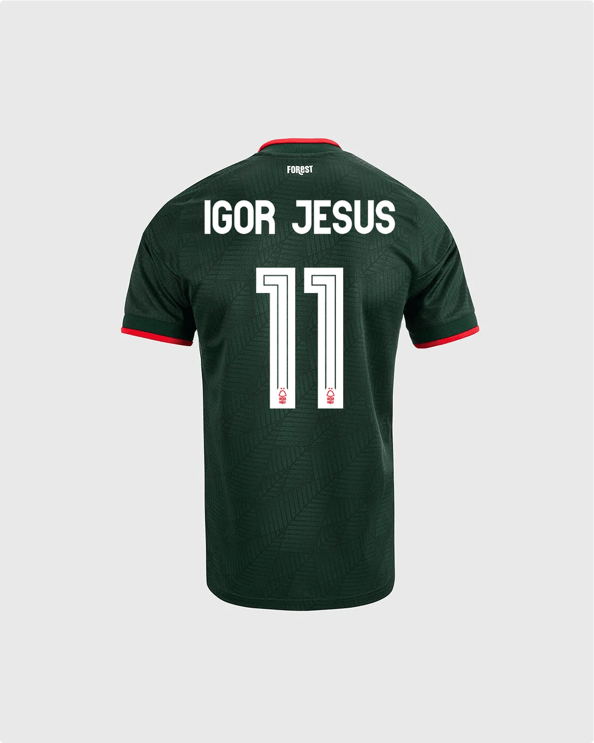 NFFC 26/27 Junior Away Shirt with Igor Jesus 11 NFFC Printing - Nottingham Forest FC