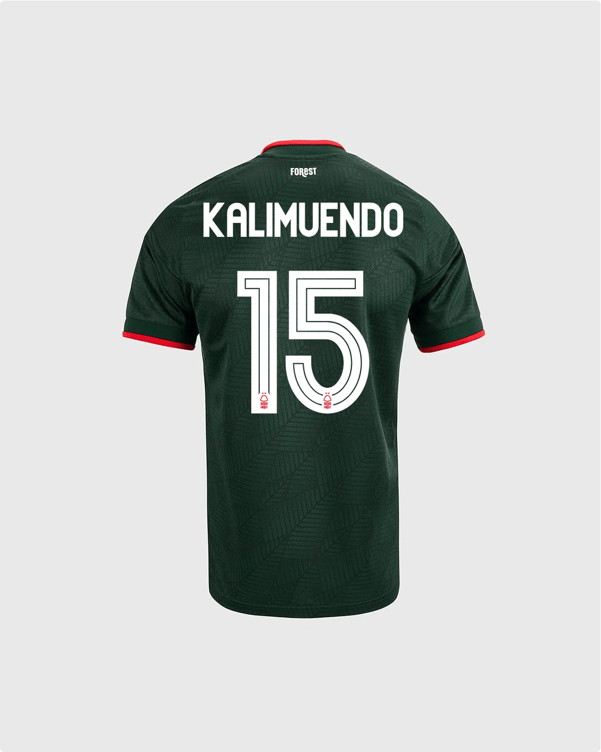 NFFC 26/27 Junior Away Shirt with Kalimuendo 15 NFFC Printing - Nottingham Forest FC