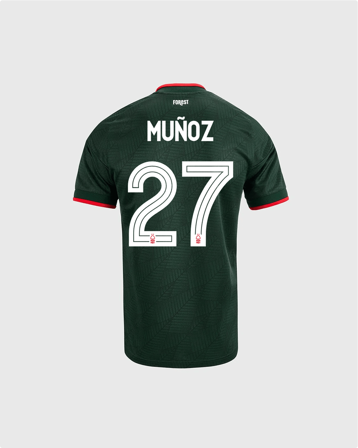 NFFC 26/27 Junior Away Shirt with Muñoz 27 NFFC Printing - Nottingham Forest FC