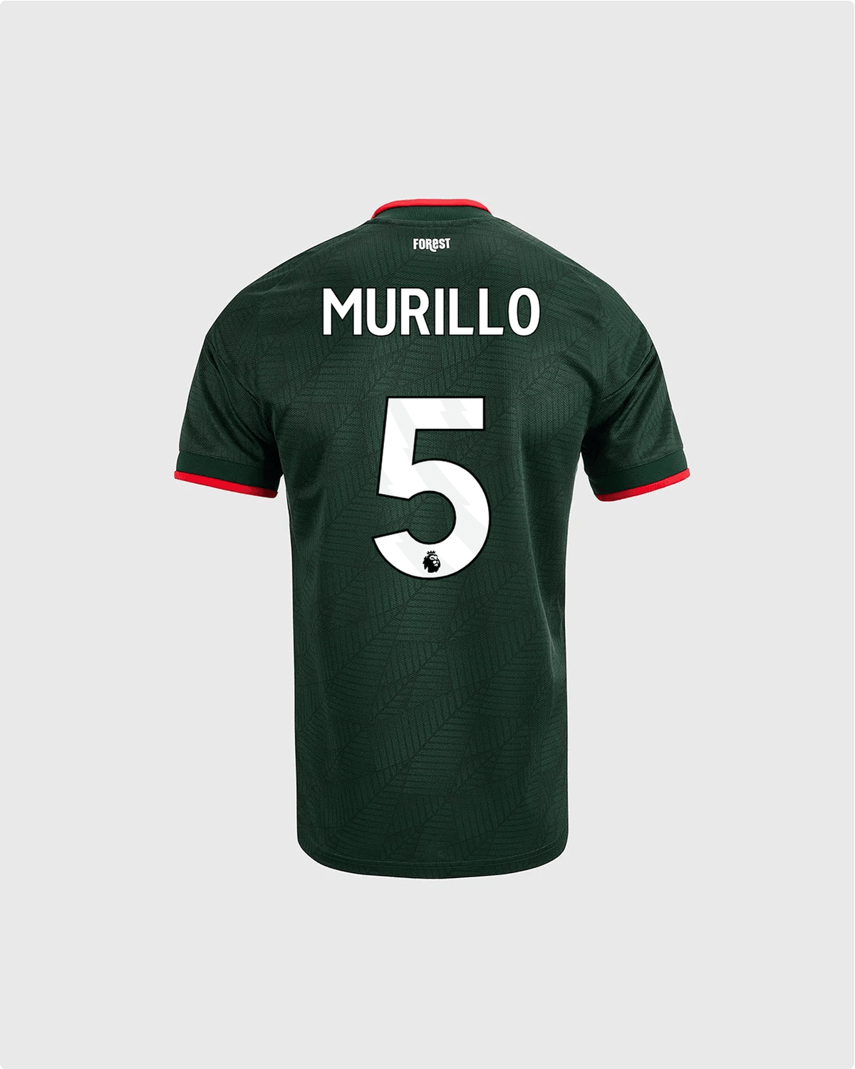 NFFC 26/27 Junior Away Shirt with Murillo 5 Premier League Printing - Nottingham Forest FC