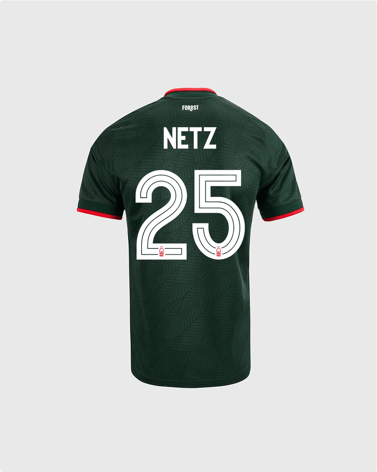 NFFC 26/27 Junior Away Shirt with Netz 25 NFFC Printing - Nottingham Forest FC