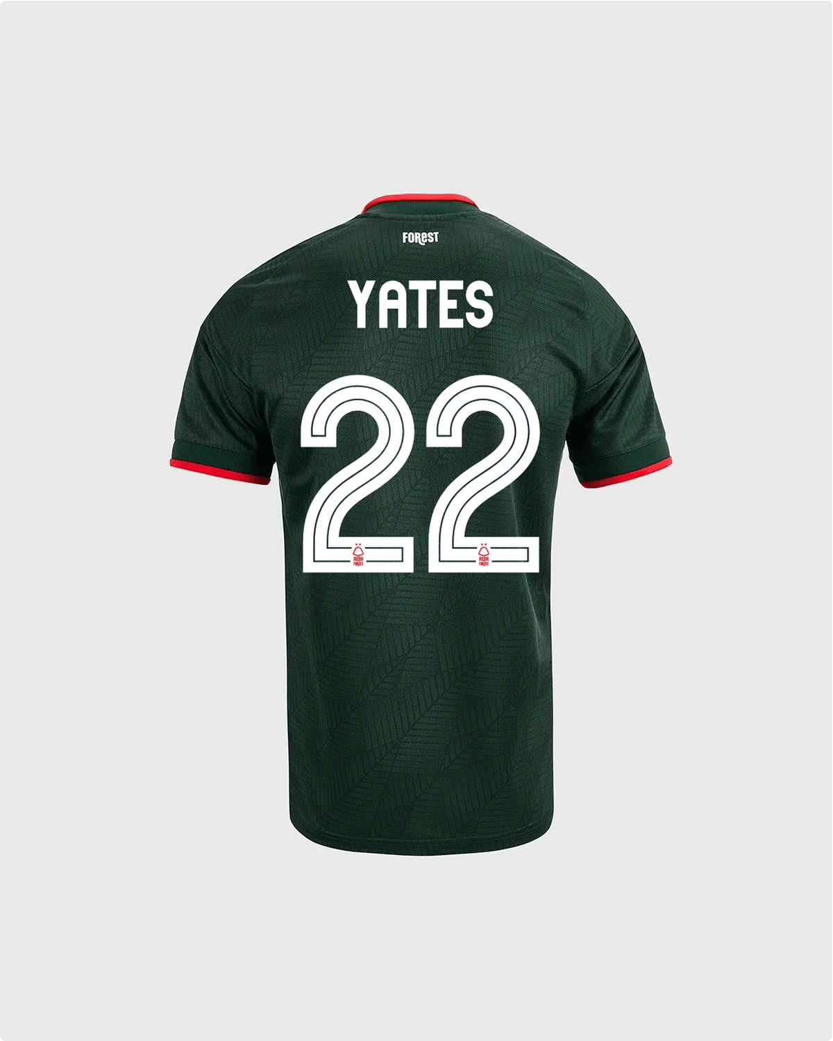NFFC 26/27 Junior Away Shirt with Yates 22 NFFC Printing - Nottingham Forest FC