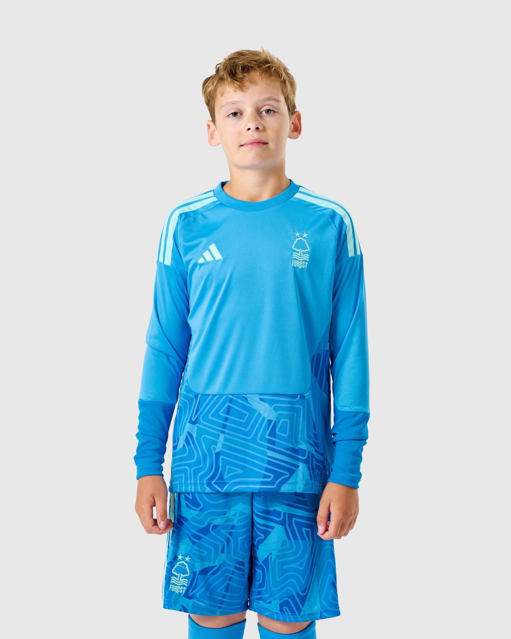 NFFC 26/27 Junior Blue Goalkeeper Shirt - Nottingham Forest FC