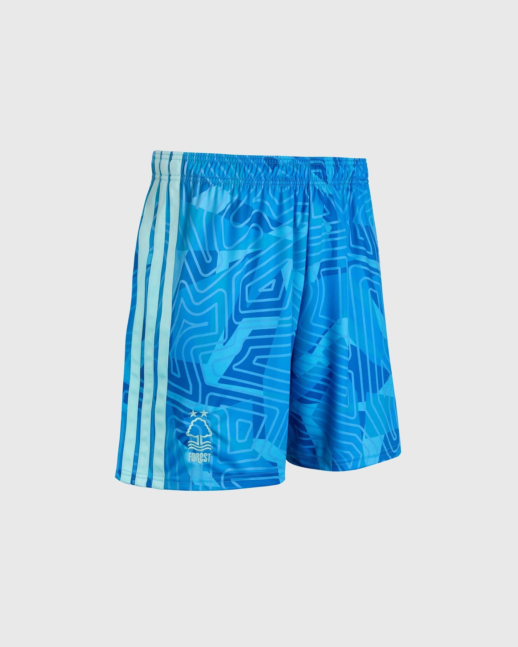 NFFC 26/27 Junior Blue Goalkeeper Shorts - Nottingham Forest FC
