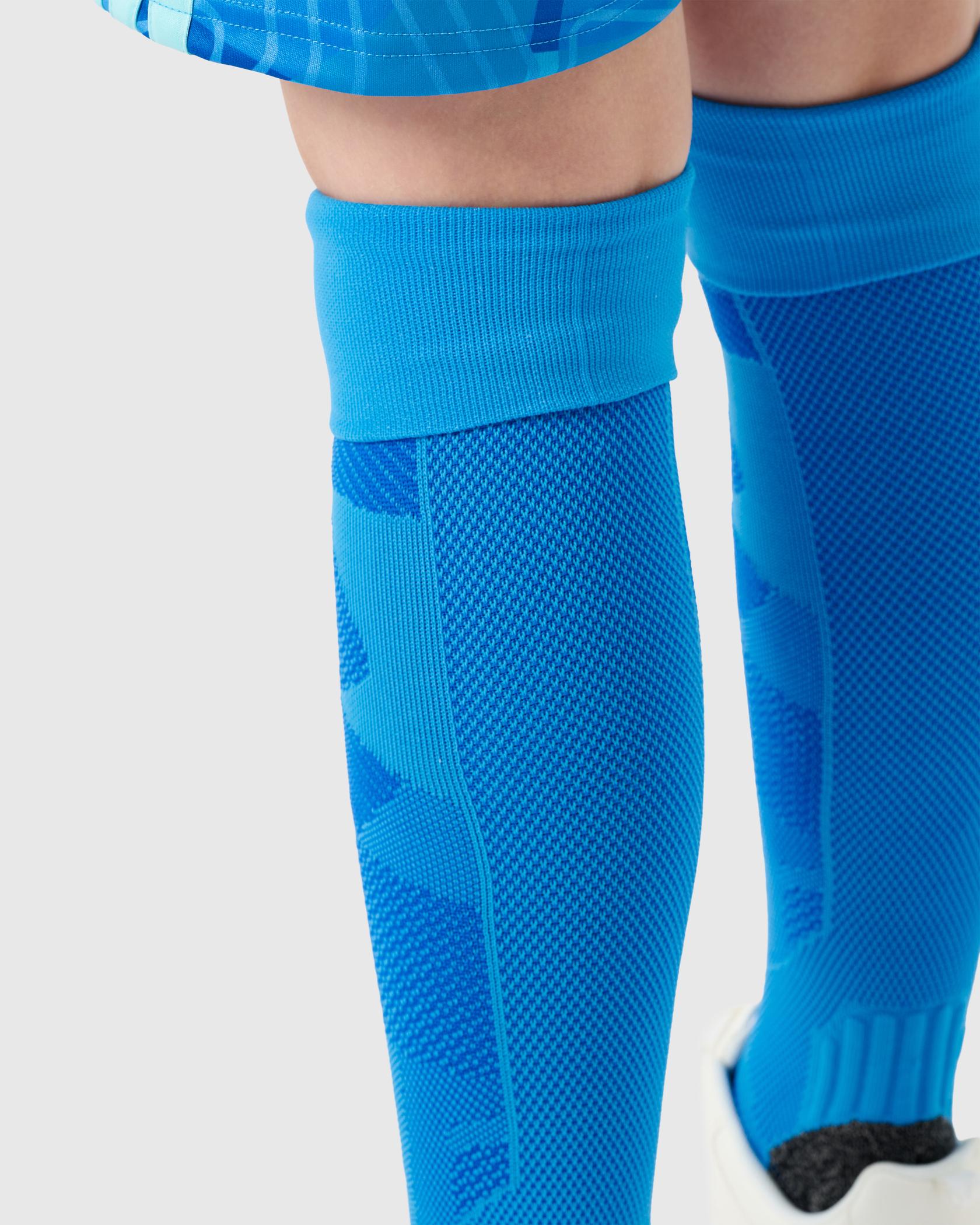 NFFC 26/27 Junior Blue Goalkeeper Socks - Nottingham Forest FC