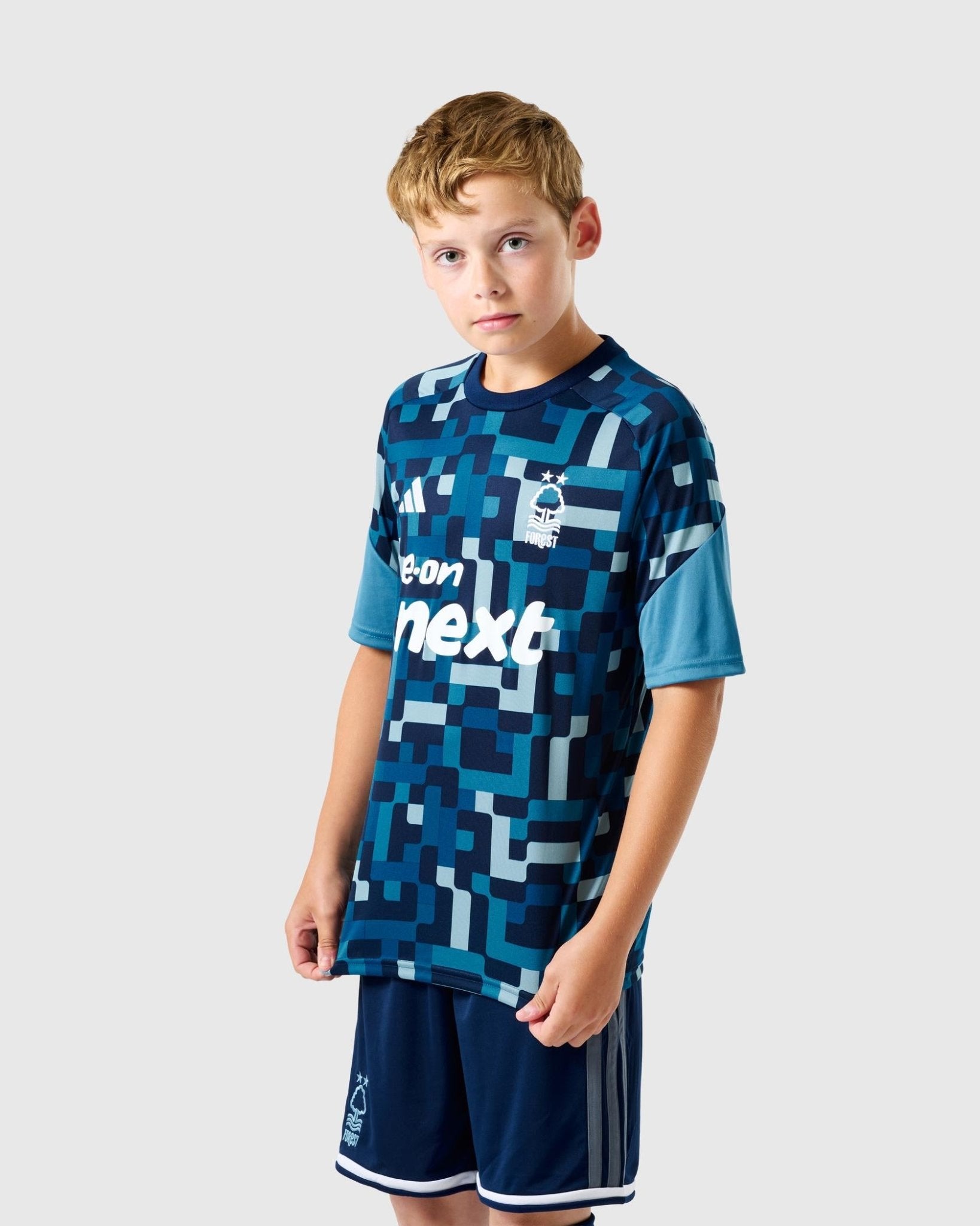 NFFC 26/27 Junior Blue Pre-Match Jersey - Nottingham Forest FC