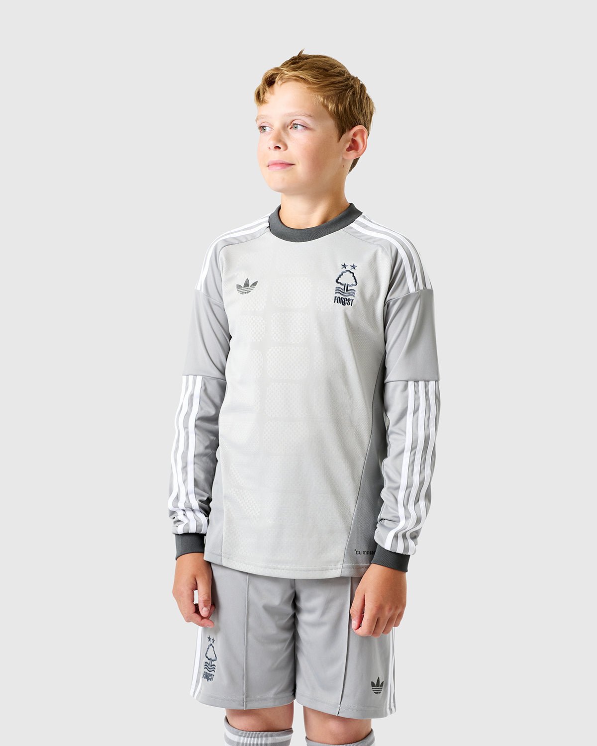 NFFC 26/27 Junior Grey Goalkeeper Shirt - Nottingham Forest FC