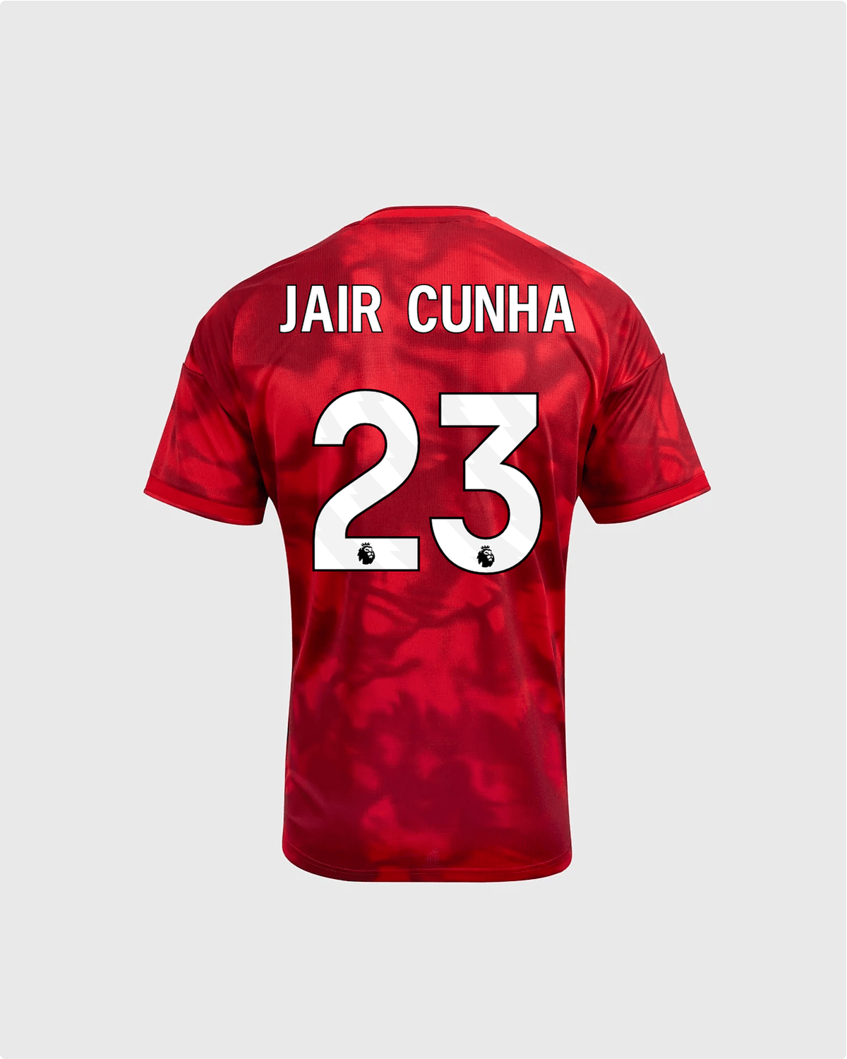 NFFC 26/27 Junior Home Shirt with Jair Cunha 23 Premier League Printing - Nottingham Forest FC