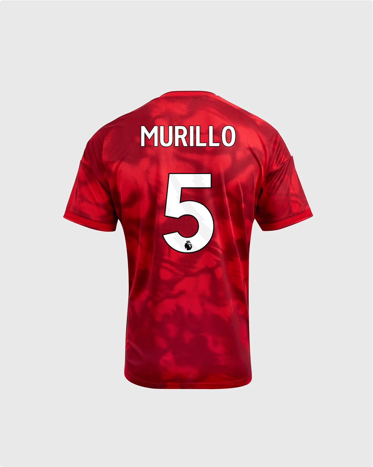 NFFC 26/27 Junior Home Shirt with Murillo 5 Premier League Printing - Nottingham Forest FC