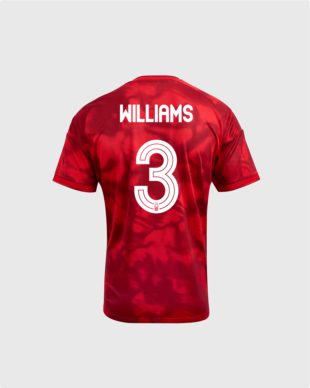 NFFC 26/27 Junior Home Shirt with Williams 3 NFFC Printing - Nottingham Forest FC