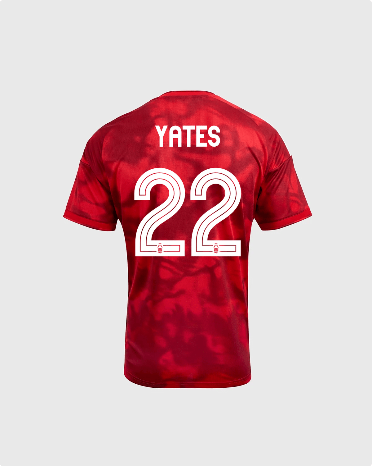 NFFC 26/27 Junior Home Shirt with Yates 22 NFFC Printing - Nottingham Forest FC