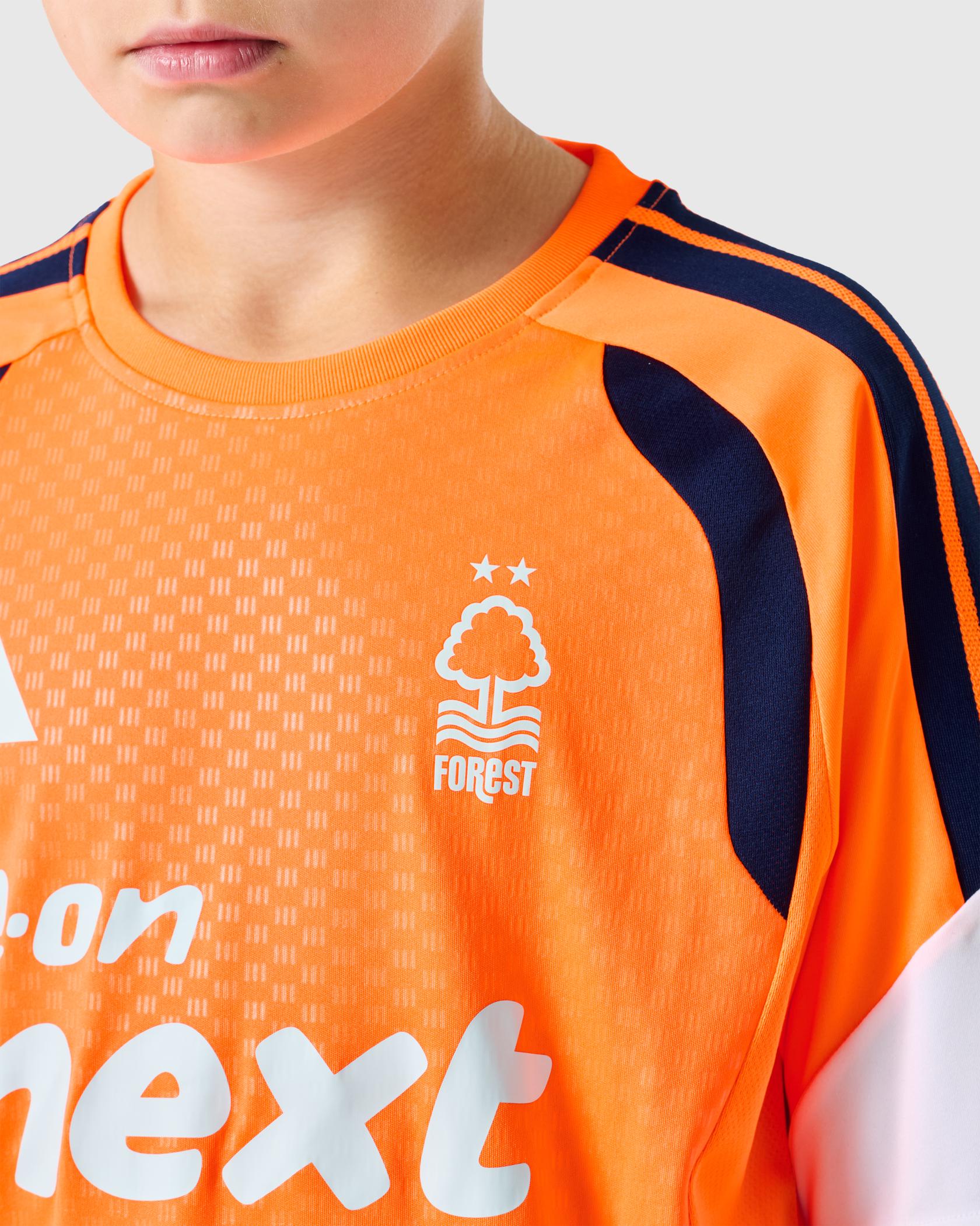 NFFC 26/27 Junior Lucid Orange Training Jersey - Nottingham Forest FC